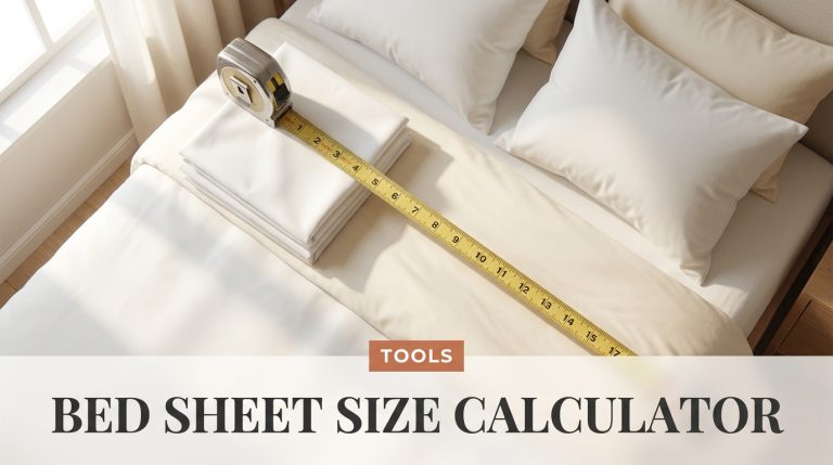 Bed Sheet Size Calculator: Find Your Exact Fit in Seconds