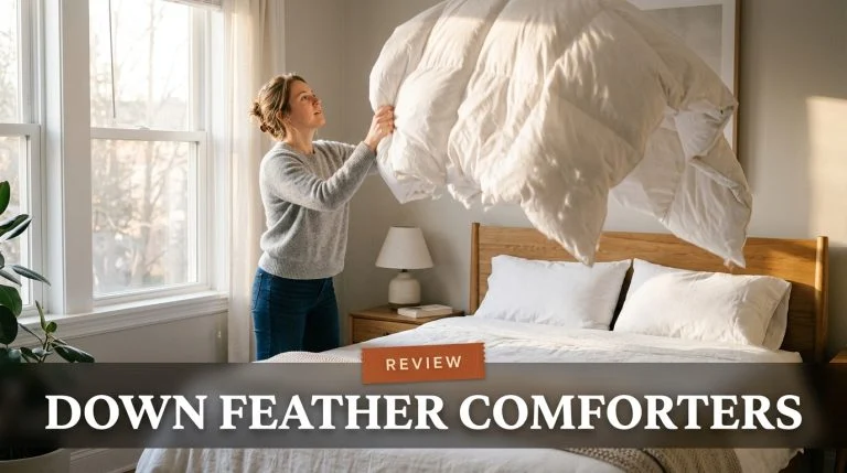 Down Feather Comforters: A Real Buying Guide to Fill Power, Blends, and Care