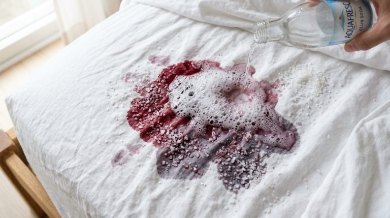 How to Get Red Wine Stains Out of Bed Sheets Fast